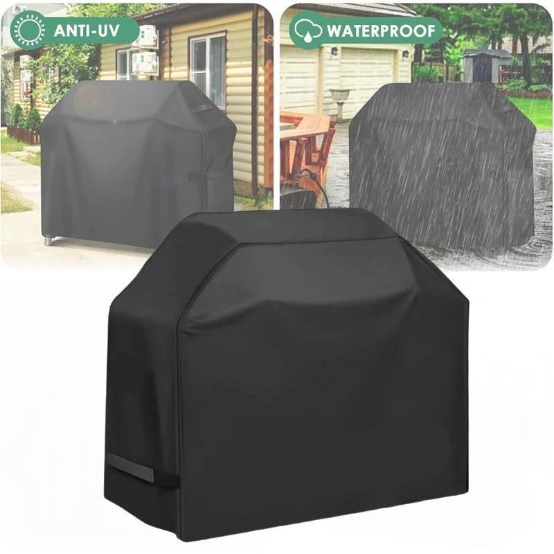 Langlebige wasserdichte Polyester-Grillabdeckung für Außengrills UV-beständiger Schutz
