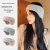 Winter Wool Knit Fleece-Lined Windproof Earmuffs for Outdoor Cycling