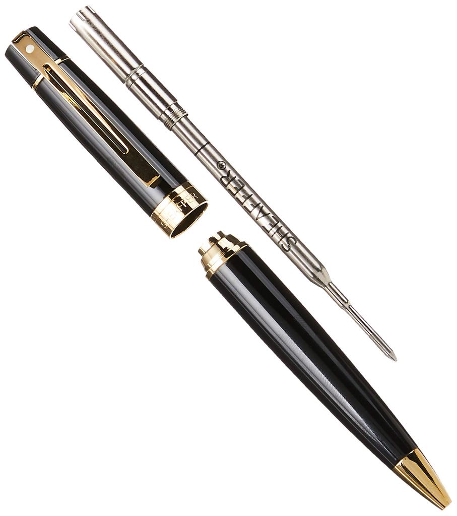 Sheaffer 100 Fountain Pen with Nickel Trim and Medium Nib