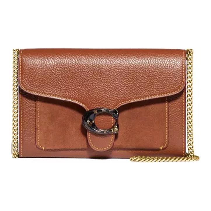 

Coach Tabby 20 Woc Classic Tortoiseshell Effect C Buckle Crossbody Bag Small Women crossbody bag Caramel 79440-V5L4A Basic Set (Bag+Dust Bag)