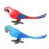 Animal Figurines Set with Parrot Models, Garden Accessories