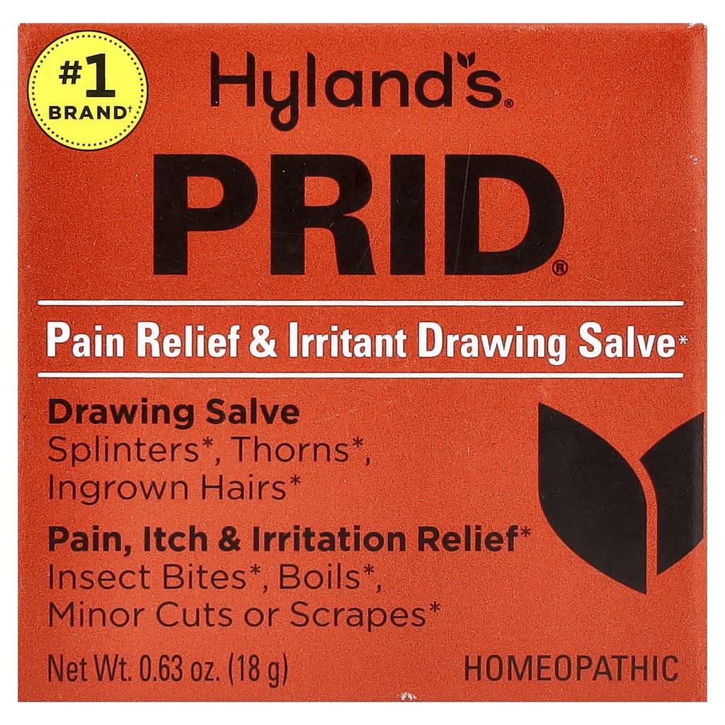 Hyland's Naturals Prid®, Pain Relief & Irritation Relief Ointment, 18G (0.63Oz)