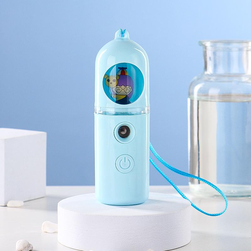 Portable Rechargeable Nano Spray Hydrator: Handheld Facial Steamer & Pet Disinfection Device