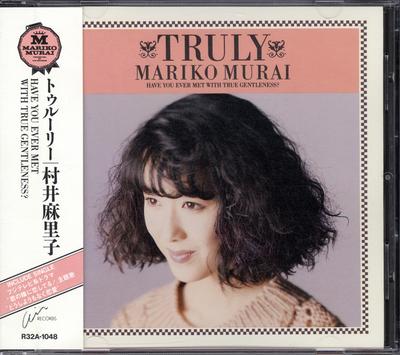 CD MARIKO MURAI  Truly R32A1048 Air Records 1989 Japan Japanese PopRock Used