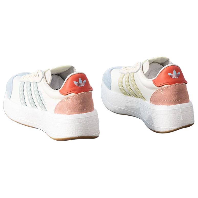 Adidas Originals CITY RNR Anti Slip Wear Resistant Low Top Casual Shoes Women's White Sneakers JR8027
