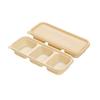 Corn Starch Bio Based  Rectangular Food Box, Takeaway Rice Packaging Box, Light Food Packaging Box