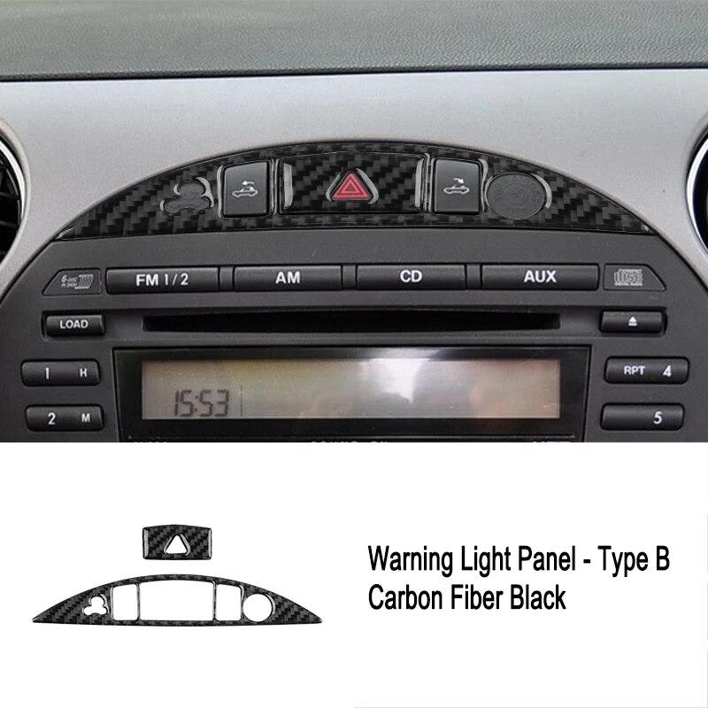 Car Emergency Light Lamp Switch Warning Button Trim Cover Panel Sticker For Mazda Mx-5 Miata Nc 2009-2015 Accessories Interior