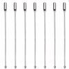 20 Stück 90mm Länge Kupfer Hut Brosche Pins Rhodium Farbe Metall Pins Mit Stopper Sicherheitsnadeln Für DIY Schmuckherstellung Zubehör