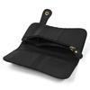 Men'S Leather Wallet Crazy Horse Leather Iron Chain Anti-Theft Long Wallet Multi-Card Wallet Mobile Phone Change Bag