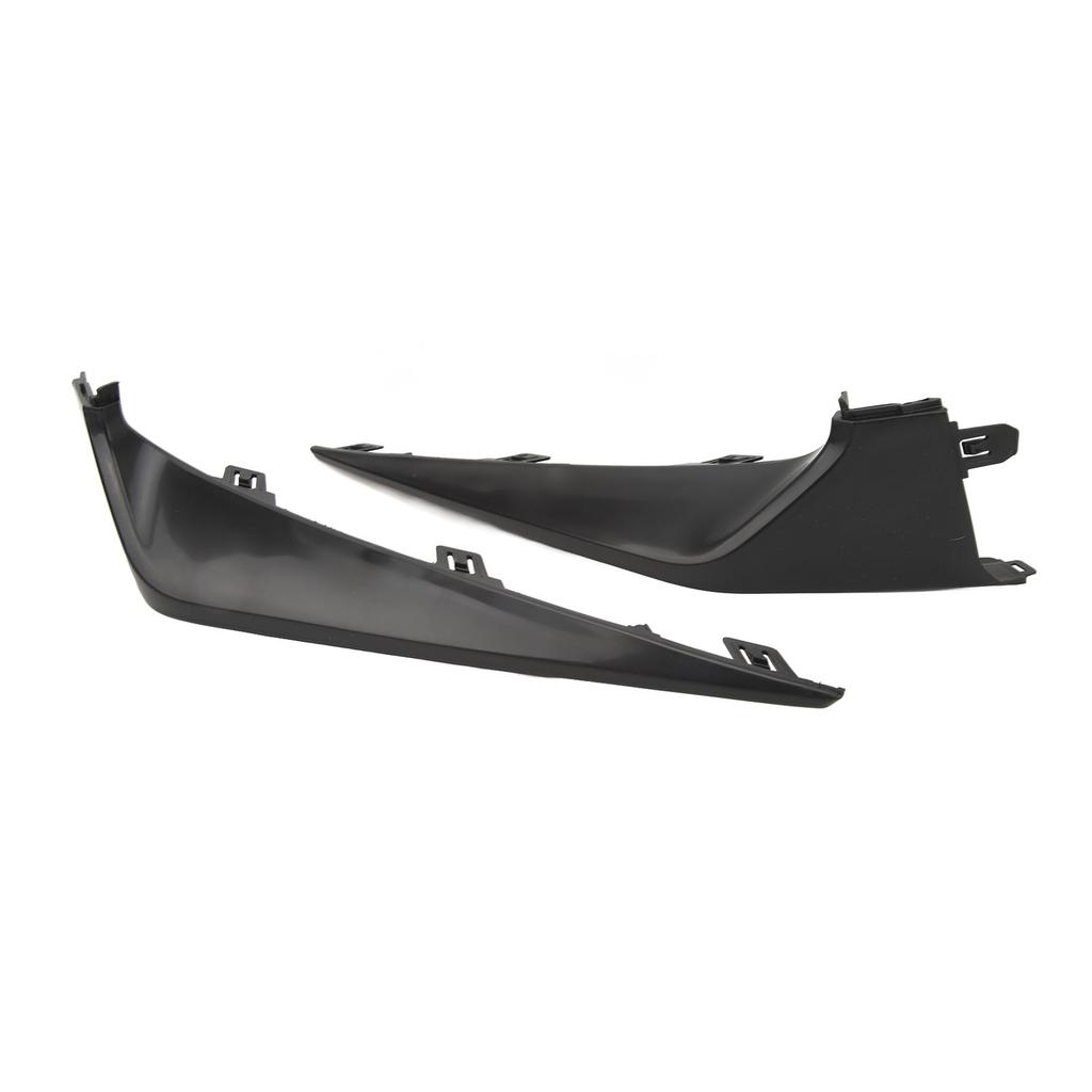 2 Pcs Front Bumper Grill Lower Molding Trim 52113?02030 Matte Black Replacement for Toyota Corolla