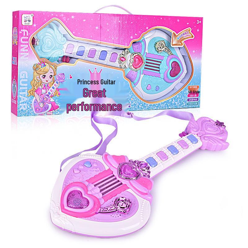 Children's Multifunctional Electronic Music Guitar & Keyboard Toy for Early Education