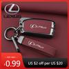 Interior Stickers Leather Car Key Case Cover For Lexus IS ES CT200H NX LX 250 300 350 450H 300H ES300h ES200 UX250h LS350 LS500h