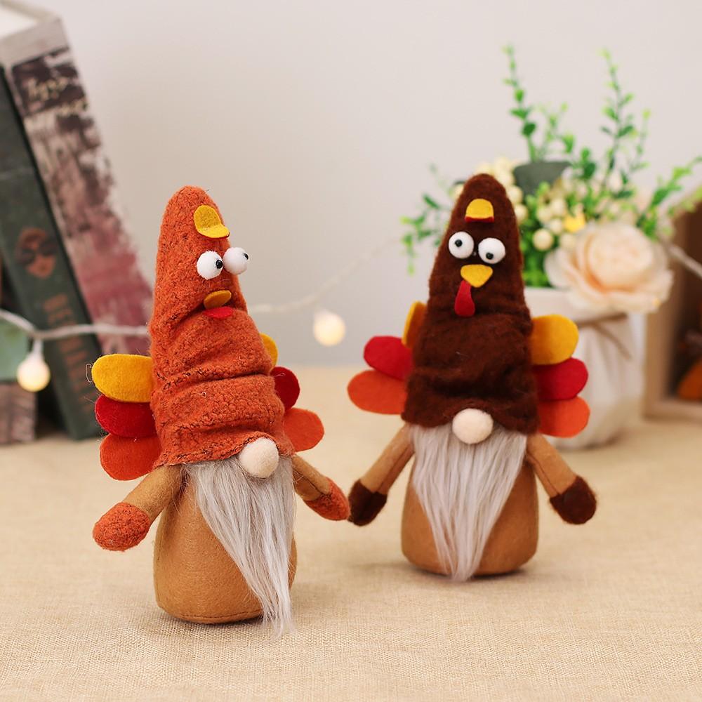 Festival Lighted Faceless Doll Decoration Creative Autumn Lighted Doll Gift