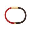 Logo Armband Damenarmbänder Rot Braun M8277E