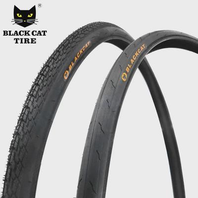 Black Cat Anti-slip Road Touring Bike Tire 700x25C To 38C Series