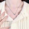 Iridescent Butterfly Necklace, Women's Stainless Steel Clavicle Chain, Light Luxury Jewelry