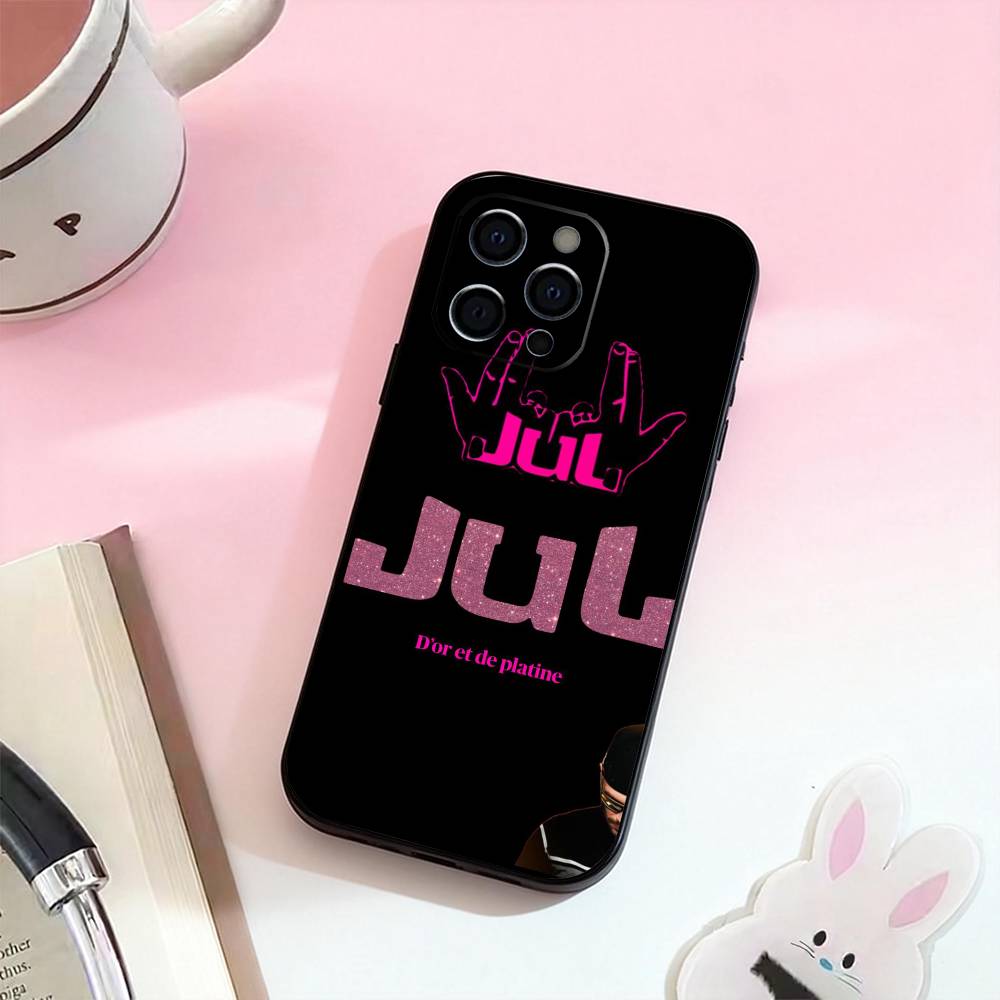 Rapper JUL Julien Mari Phone Case For iPhone 17,16,15,14,13,12,11 Plus,Pro,Max,XS Silicone Soft Cover