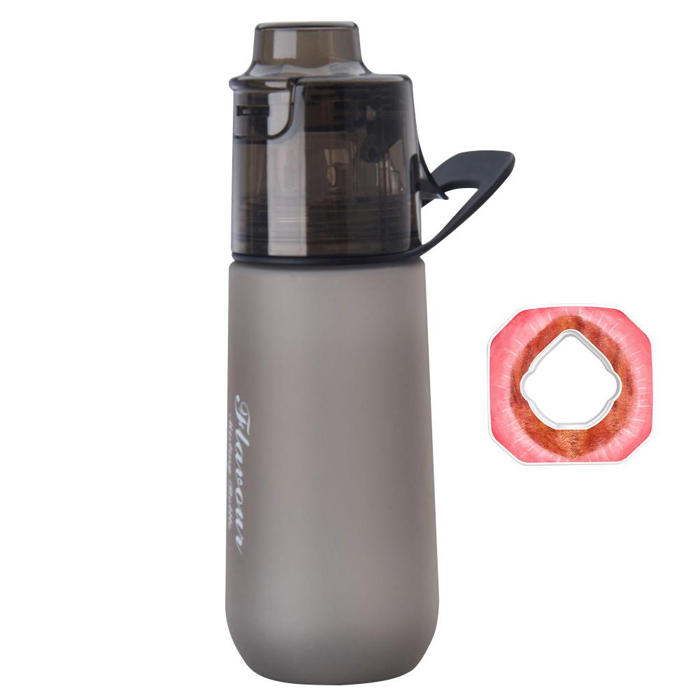 750ml Butelka z rozpylaczem do wody Butelka z wodą smakową o smaku powietrza Przenośny kubek z rozpylaczem do nawadniania i chłodzenia podczas uprawiania sportu