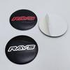 4pcs 45mm 50mm 56mm 65mm RAYS Logo Emblem Car Stickers Accessories for Car Wheel Center Caps Hub Cap Rim Cover Badge Replacement