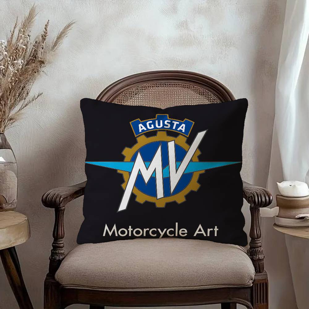Motorcycle A-Agus-taS Brand M-MVS pillow cover sofa cushion cover home room decoration children gift