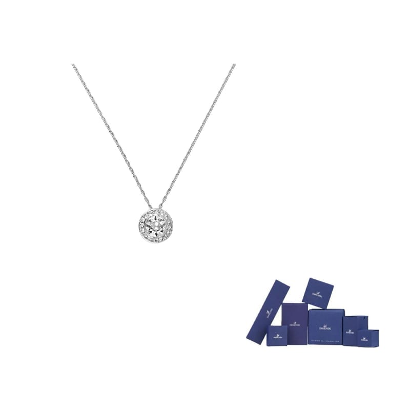 Swarovski Angelic Rhinestone Embellished Metal Necklaces Women's 1081938
