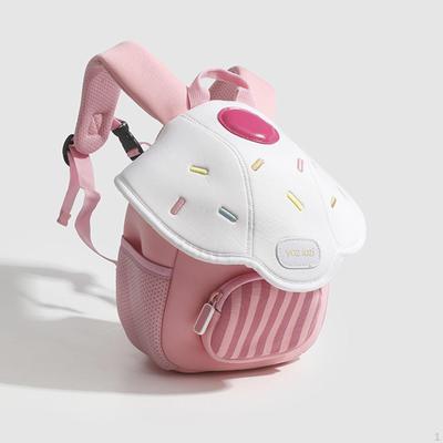 Mochila de cogumelo fofa, mochila escolar engraçada para meninas de 3 a 6 anos, presentes de aniversário para meninos