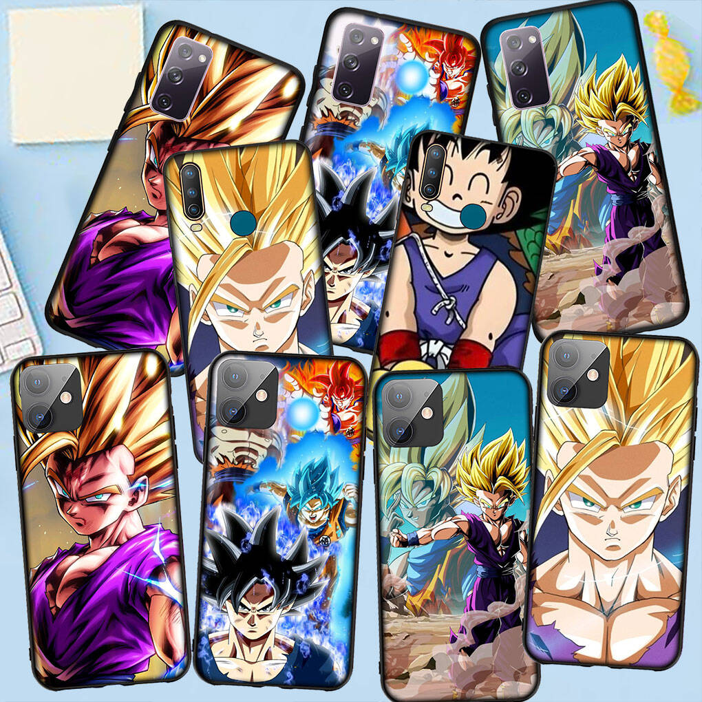Phone Case for iPhone 17 15 16 Plus Redmi Note 14 12 11 13 Pro Max Huawei P30 P20 Lite OPPO A60 A40 A80 A54 Poster Dragon Son Gohan Gokus Ball Cover