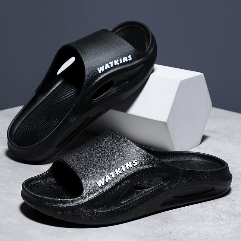 Men's Fashionable Thick-Soled Non-Slip Sports Sandals for Beach and Home