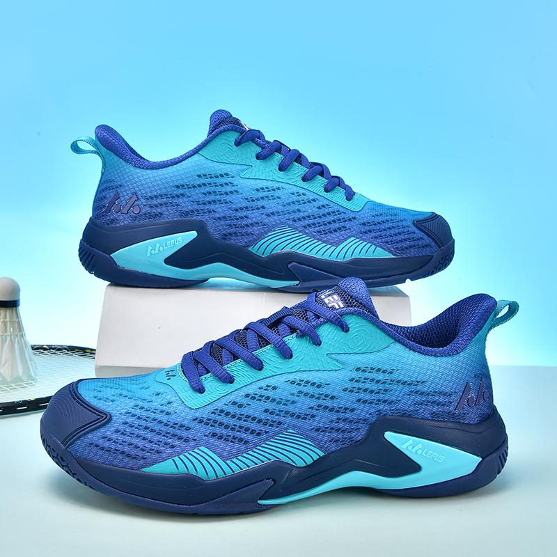 2026 Professional Badminton Shoes for Men Tennis Sneakers Suited for Outdoor Gym Lightweight Shock Absorption Non-Slip Sneakers