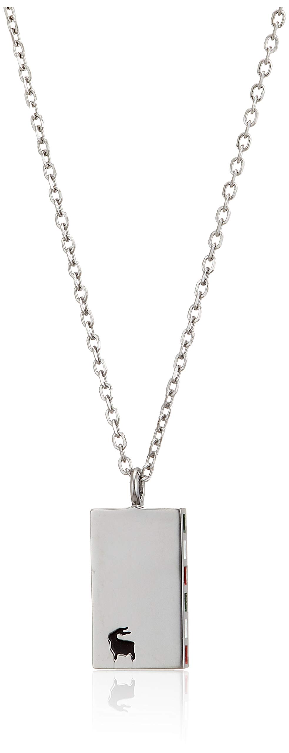 

Sterling Silver Necklace OREN048TRB BK [Orobianco]