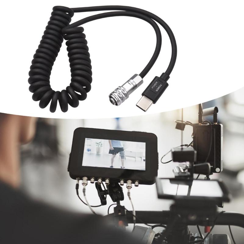USB C PD Power Cable Cord for BMPCC 4K 6K Ensuring Quick Charging and Durability High Compatibility