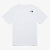 The NorTh Face Men S CoTTon baSic ShorT Sleeve T ShirT whiTe nT7ur05b