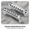 LP-Style Guitar Bridge Tuning Stability 6-String Chrome