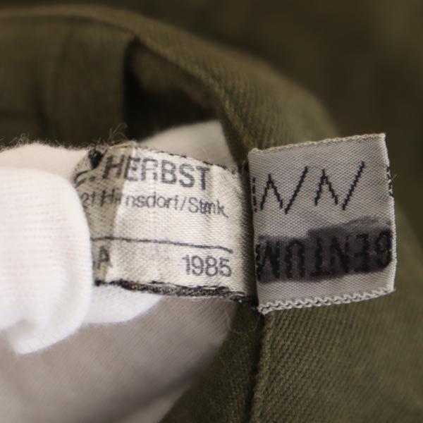 Austrian Army 80s Military Cargo Pants Khaki Button Fly Men's Used