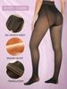 Calze collant termiche spesse da donna, calde, invernali, sexy, traslucide, collant, leggings, elastici, sottili, a vita alta