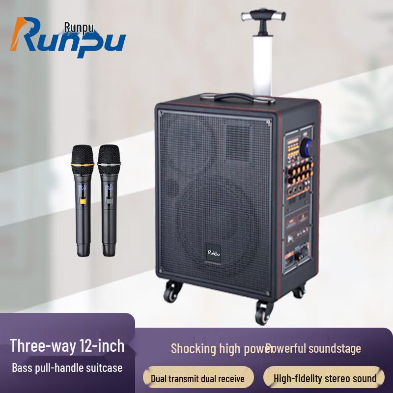 Runpu Portable PA & Conference Speaker with Microphone (CN version)