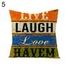 Vintage Motivate Word Print Throw Pillow Case Cushion Cover Home Sofa Decor