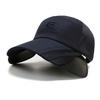 Unisex Baseball Caps Retractable Brim Polyester for Sun Hat for Spring Summer Adult Outdoor Adjustable Visor Cycling Hat