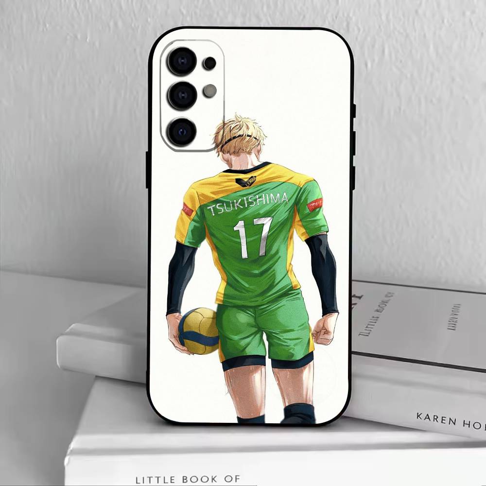 T-Tsukishima K-Kei   Phone Case For Samsung S25,S24,S21,S22,S23,S30,Ultra,S20,Plus,Fe,Lite,Note,10,Black Cover