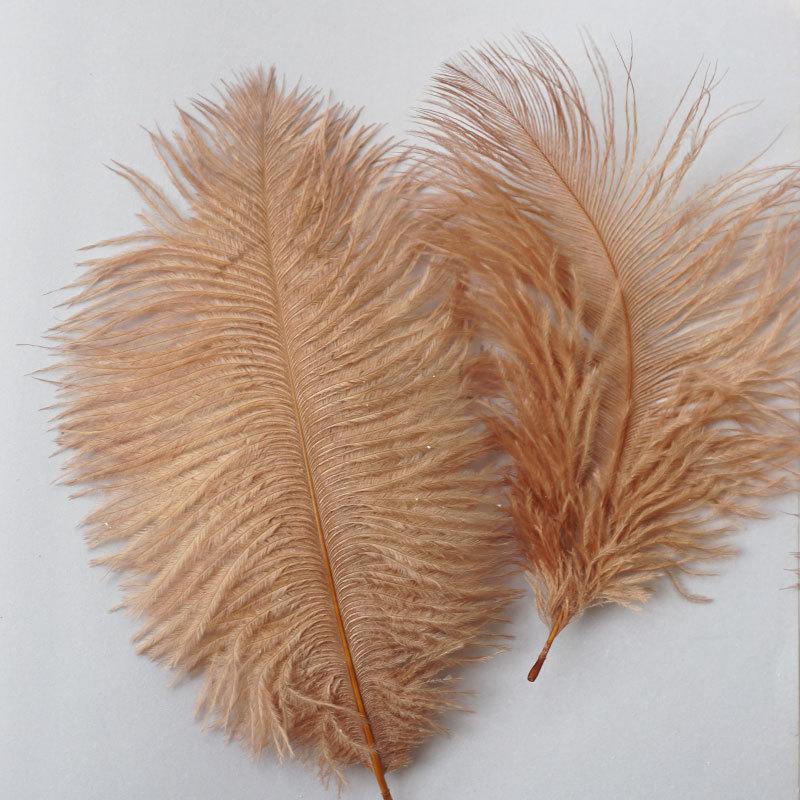Colored Ostrich Hair 15-20Cm Wedding Ornament Wall Decoration Feather Wall Hand Bouquet Diy Dream Catcher Material