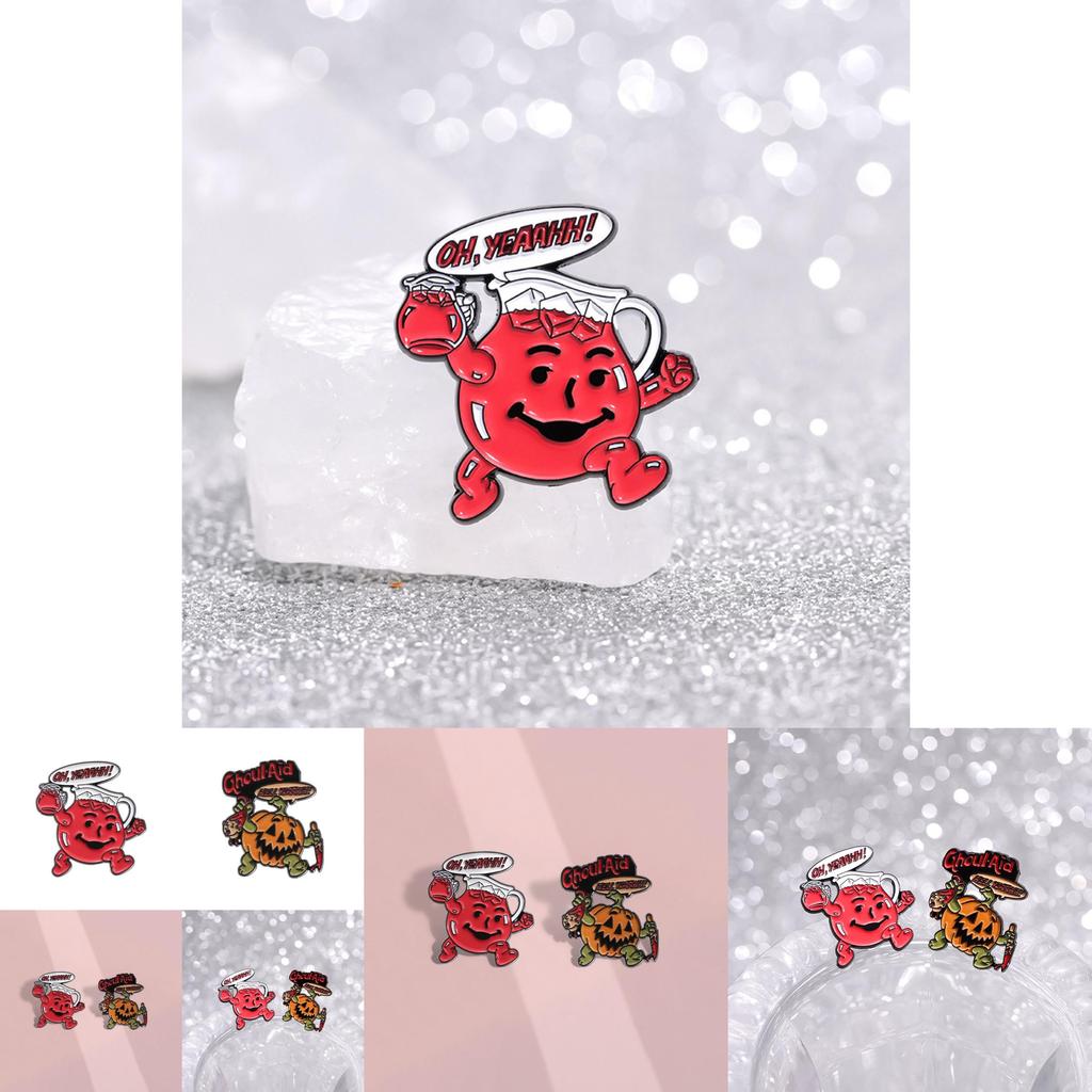 Stylish And Versatile Alloy Cartoon Duck Brooch With Adjustable Features For Unisex Fashion