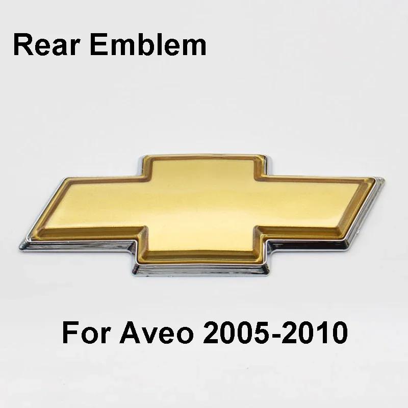 ysdn6 ABS Car Front Rear Emblem for Chevrolet Epica 2003-2011 Spark Aveo Captiva 2008-2010 Auto Head Trunk Badge Sticker Accessories