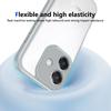 EUCAGR For Oppo A3X 4G Case Air Cushion Shockproof Silicone Bumper Clear Matte Back Cover Hard Phone Case for Oppo A3X
