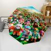Roblox Theme Automatic Umbrella, Lightweight & Portable, 8 Rib, Perfect for Outdoor Travel, Birthdays, Christmas, Gifts.