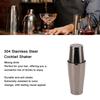 2 Section Cocktail Shaker 304 Stainless Steel Bar Wine Cup Shaker Bartending Mixer  Homebars
