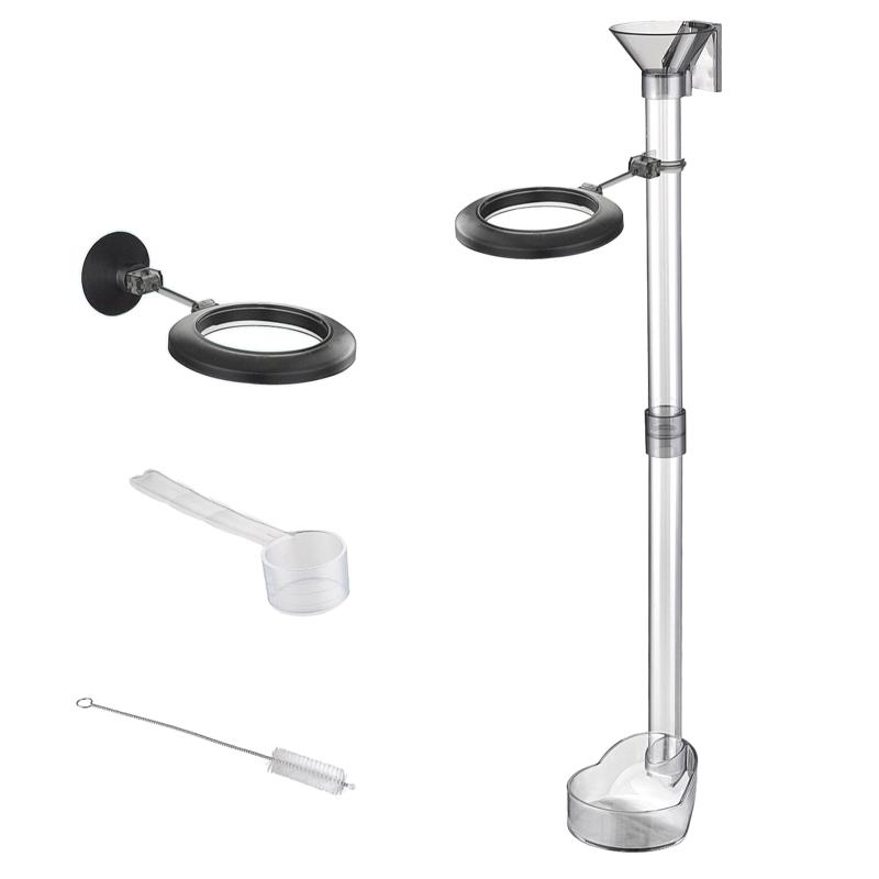 

Shrimp Feeding Tube and Dish Fish Feeder Ring Set Plastic Tubes Easy to Install 1