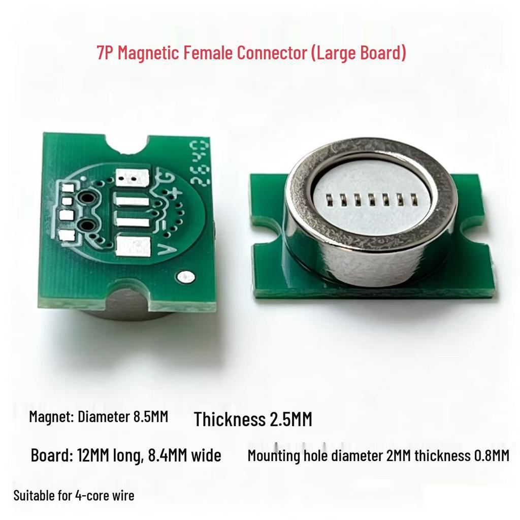 Magnetischer 7-Pin Typ-C zu Apple Schnellladeadapter