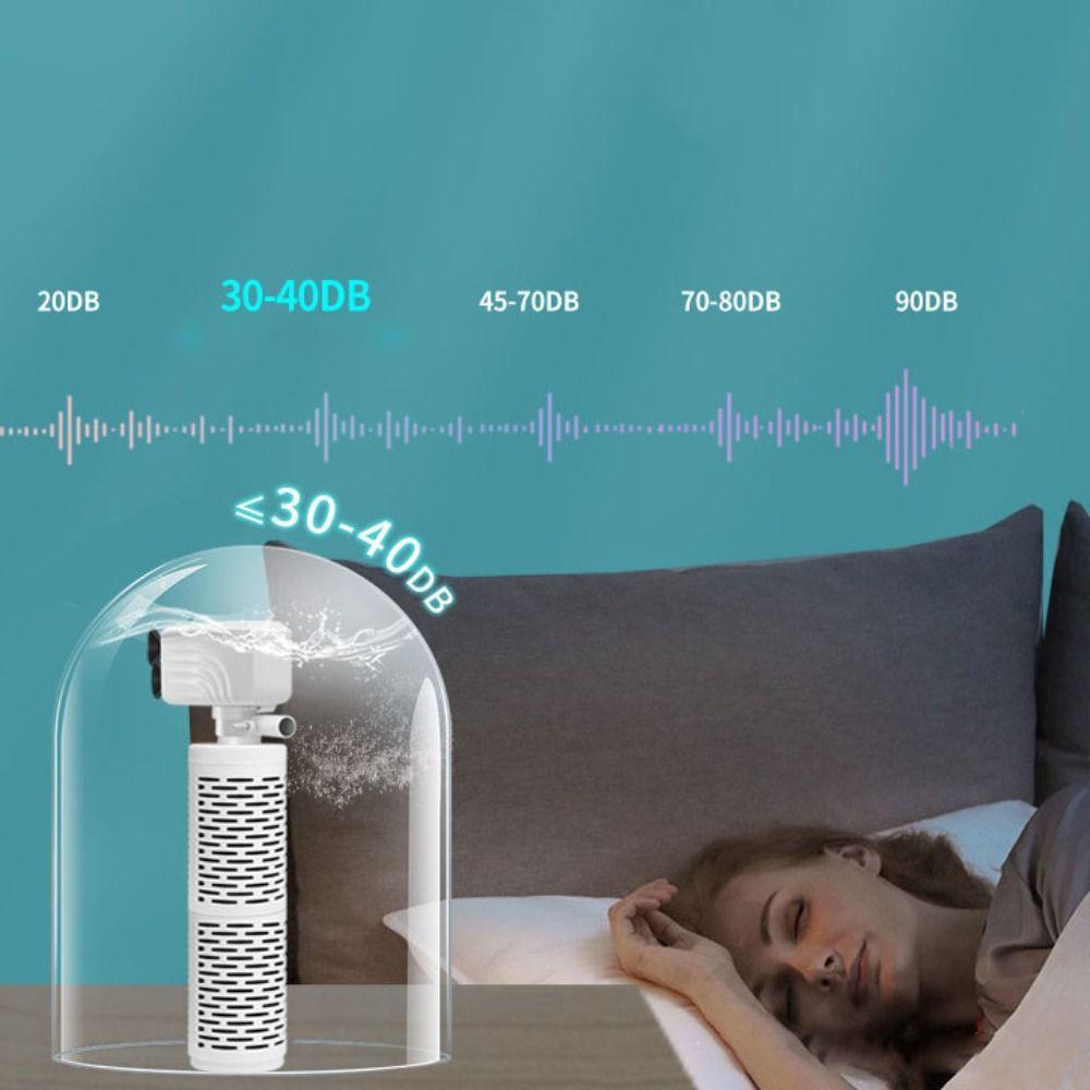 Suction Cup Aquarium Filter Pump Silent Oxygen Air Pump Fish Tank Air Oxygen Aerator  Supermarket