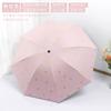 Female Student Print Foldable Dual-Purpose Sun-Proof Umbrella