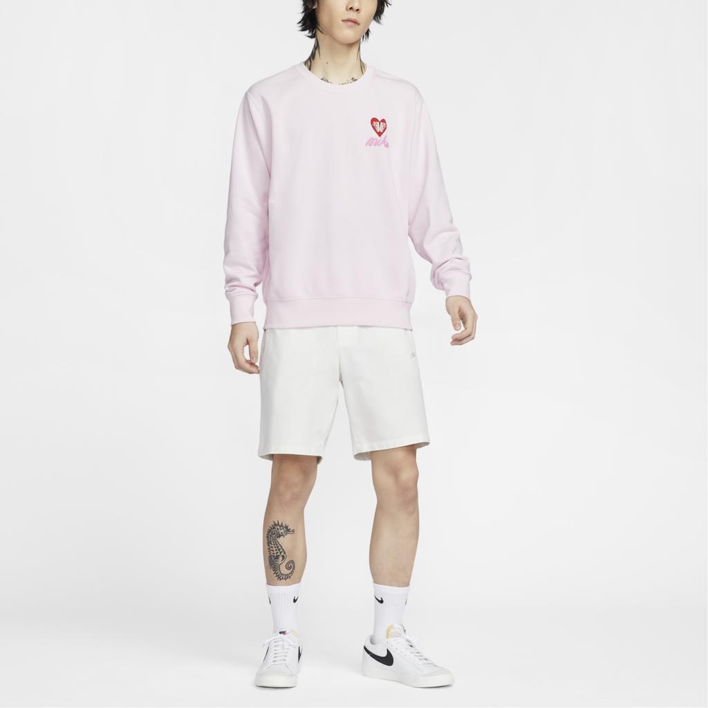 New Nike Sportswear FW25 Sweatshirt Men's Pink IB8233-663